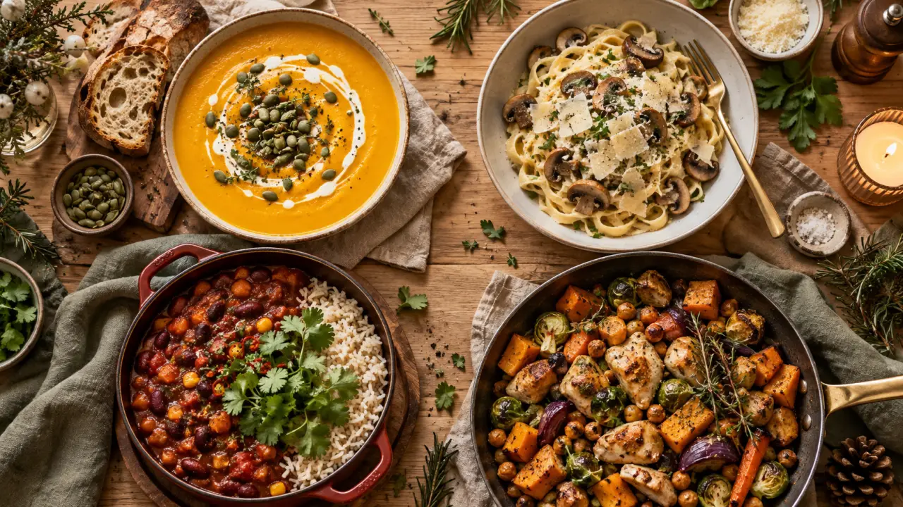 Idées repas d’hiver : 4 formats chauds pour varier les dîners sans compliquer la semaine