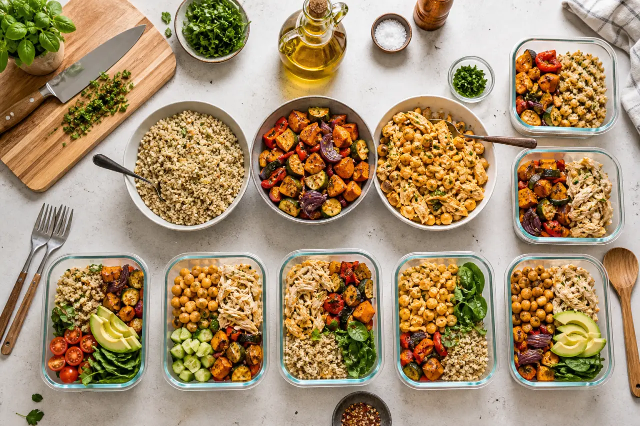 Batch cooking : 3 bases simples pour 8 repas et zéro dîner improvisé