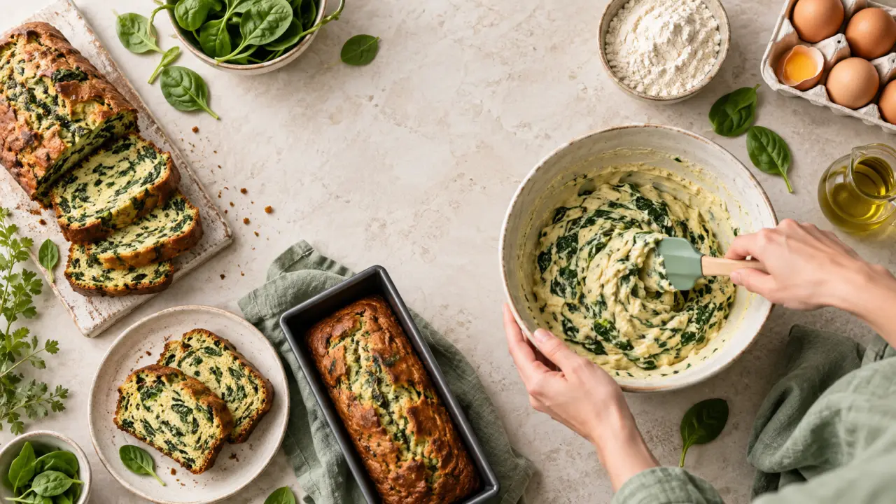 Cake aux épinards moelleux ou compact : le geste qui change tout