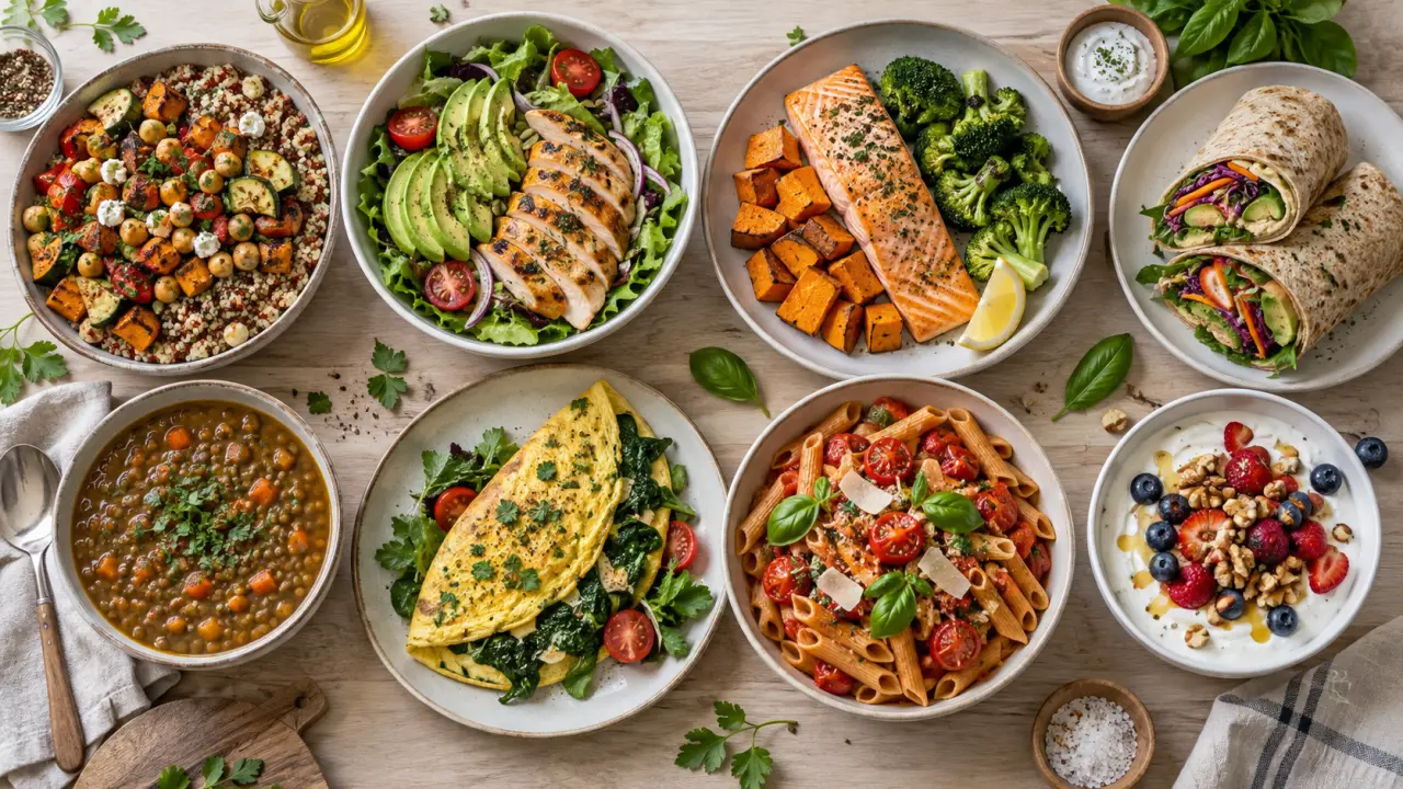8 recettes healthy faciles pour des repas équilibrés et rassasiants